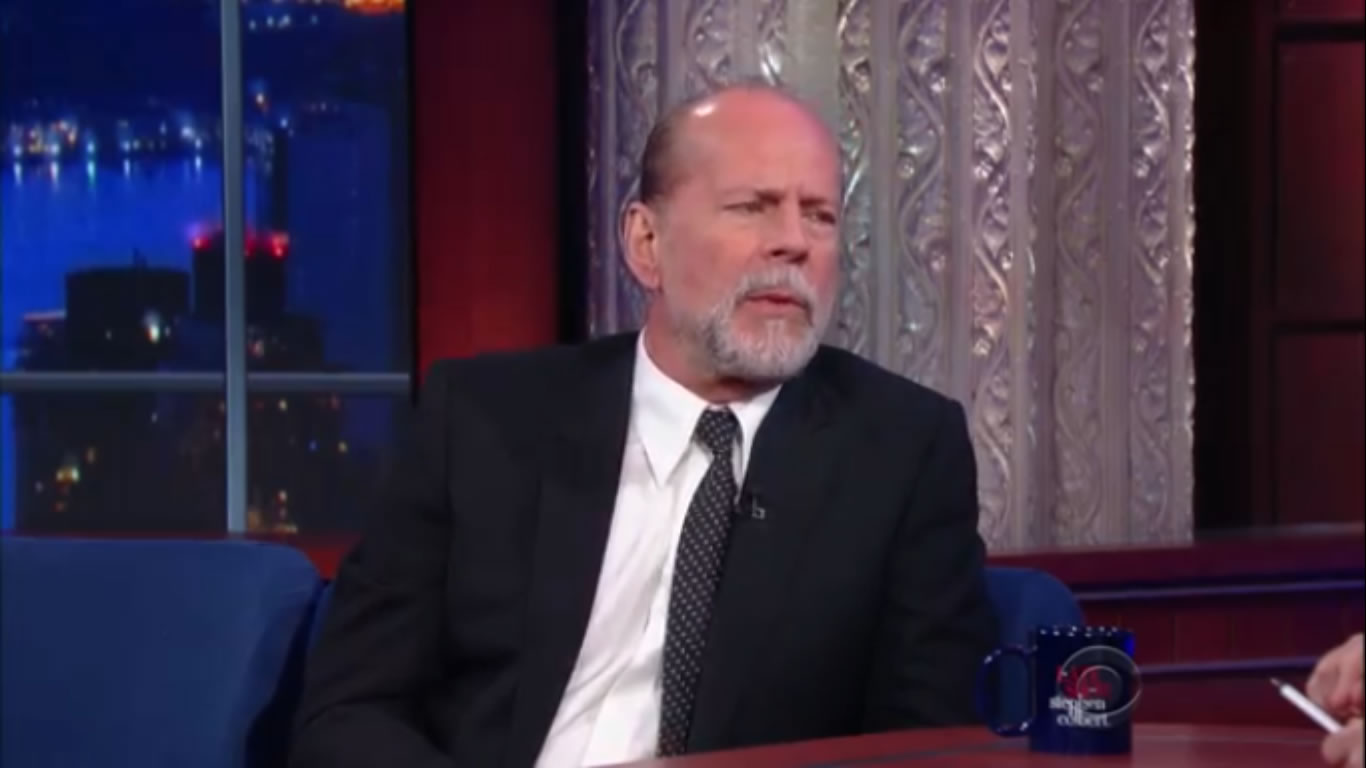 Stephen calls bruce willis a liar mistake