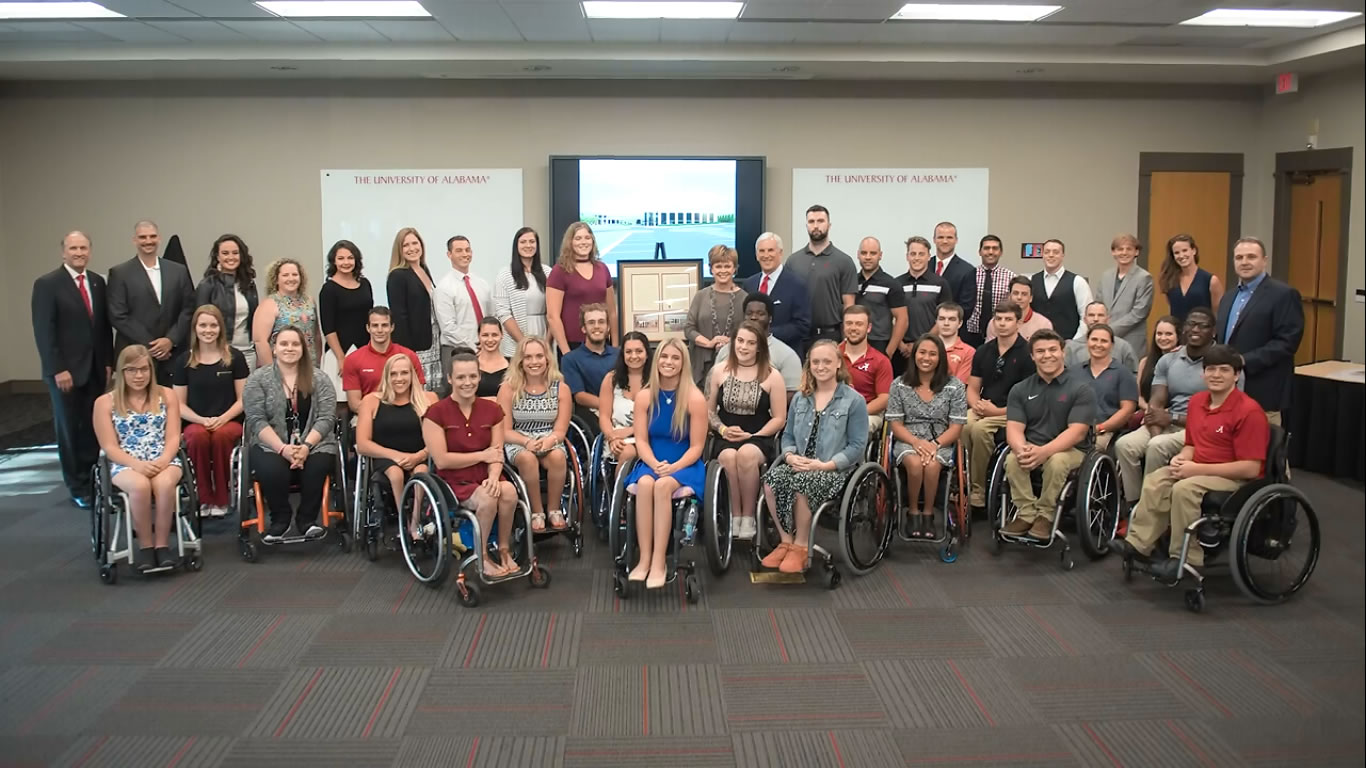 The University of Alabama- Stran-Hardin Adapted Athletics Arena Dedication (2017)