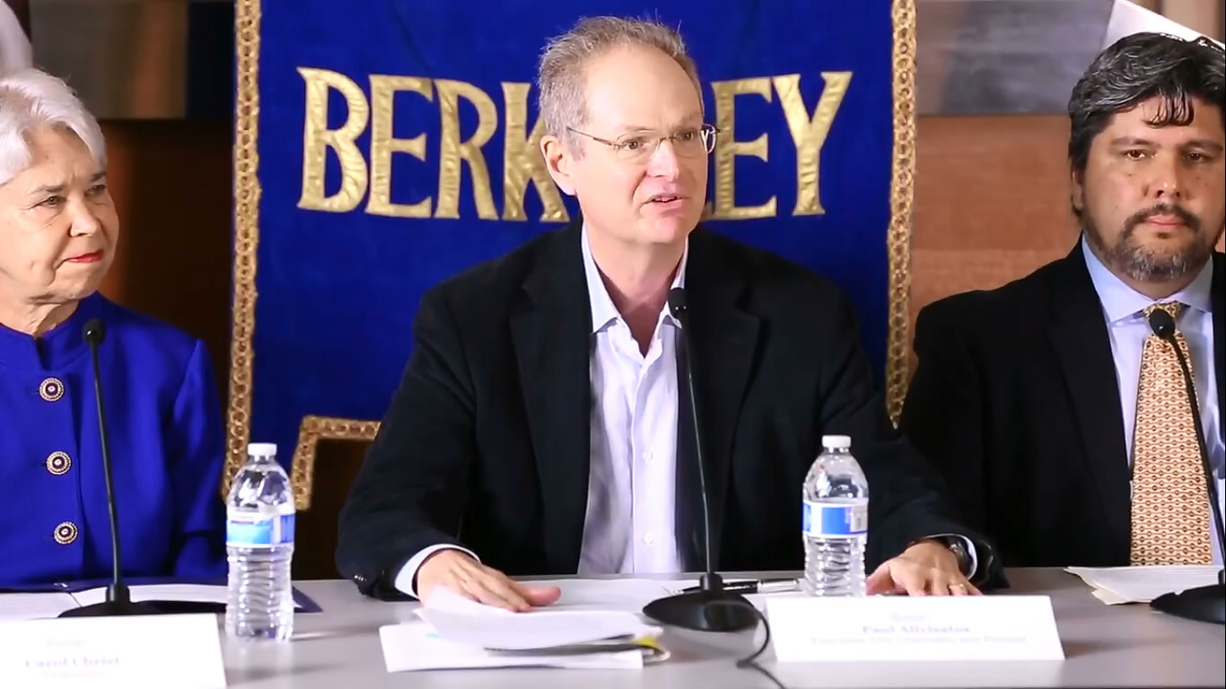 Berkeley campus leaders at Back to School press conference