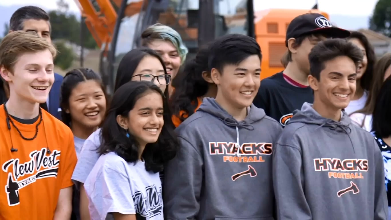 New West Secondary School Groundbreaking